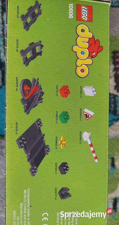 LEGO DUPLO 10506 Tory kolejowe pudełko 2 lata+ Warszawa