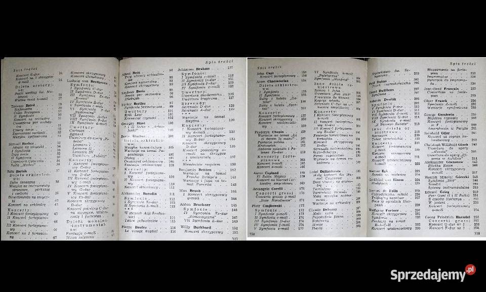 Przewodnik koncertowy B Schaeffer T Chylińska twarda z obwolutą Chełm