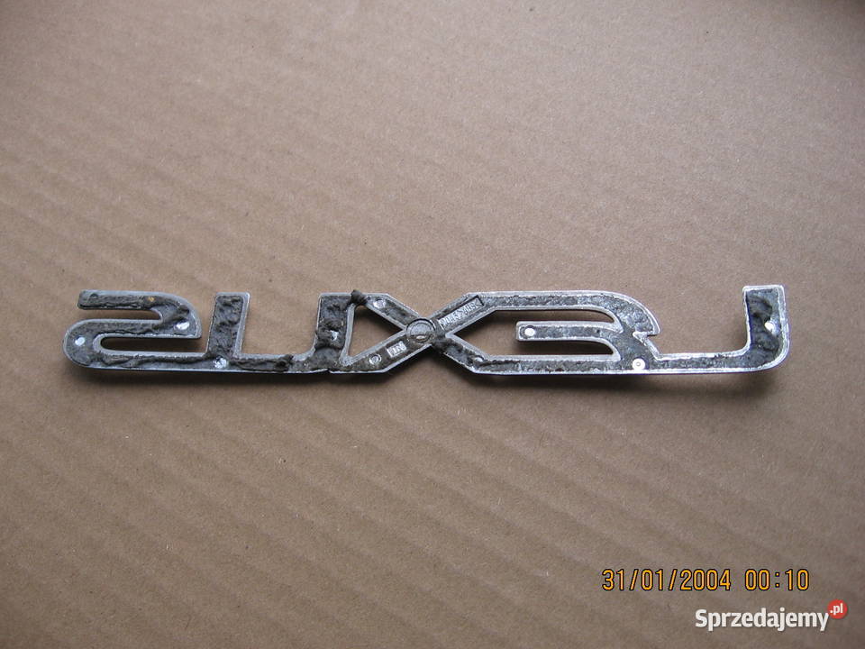 LEXUS stary napis emblemat chrom Przemyśl
