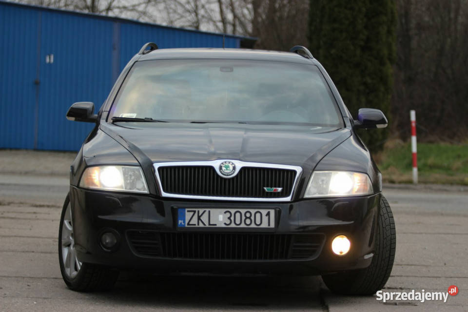 koda Octavia 2007r 20 TDI RS 170 Skóry ALUSY Hak VAT marża Nysa sprzedam