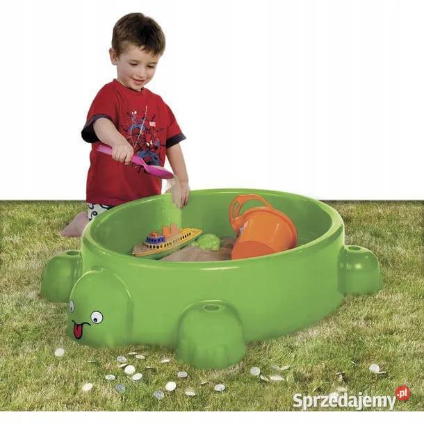 piaskownica plastikowa zamykana Żółw małopolskie Kraków