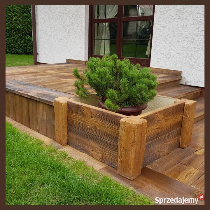 Kwietnik donica warzywnik imitacja drewna świętokrzyskie Skarżysko-Kamienna