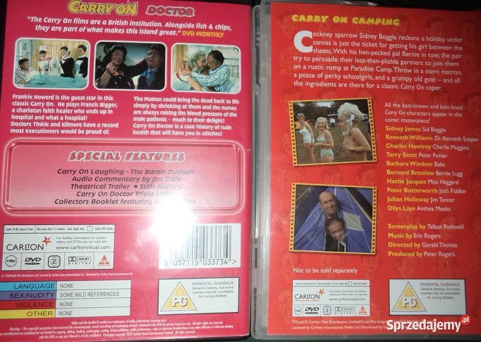 film Carry on camping carry on doctor komedie komedia Rzeszów