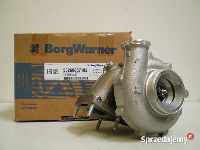 Nowa turbosprężarka BorgWarner KKK 53269887102