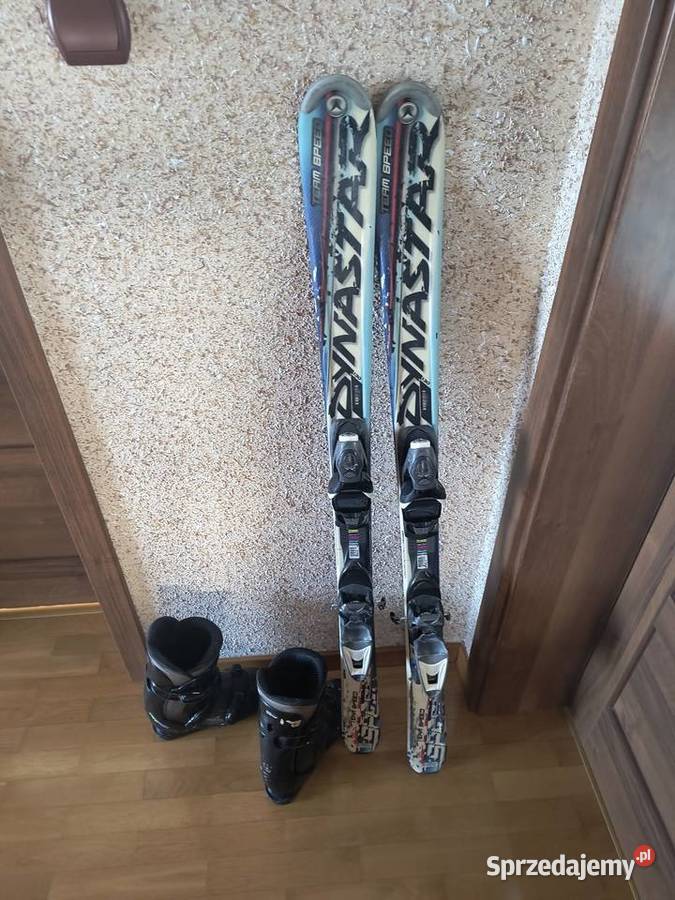 Narty buty narciarskie i kask Nowy Broniszew