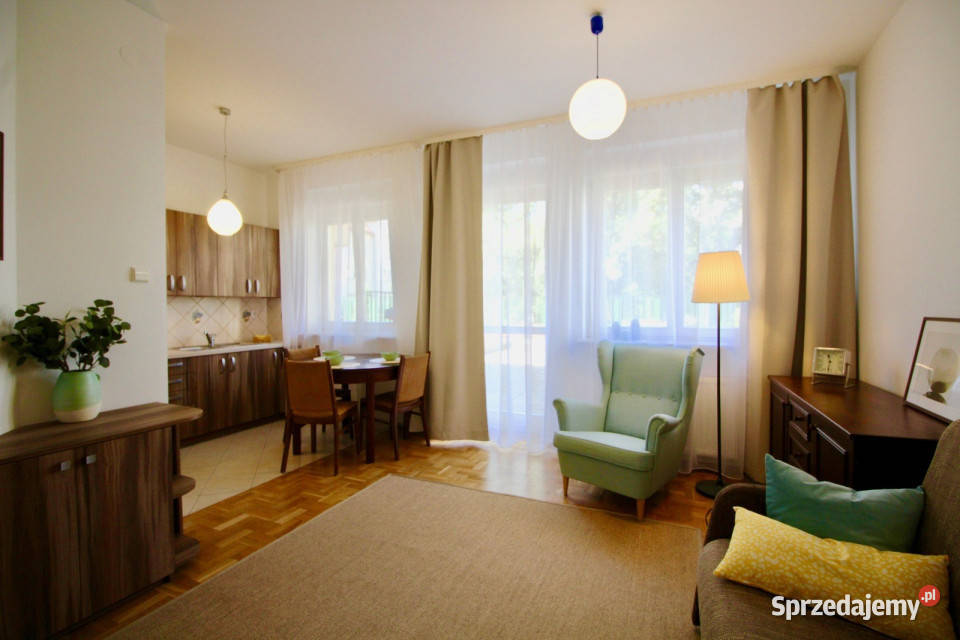 Studio 32 m2 z ogromnym tarasem metra idealne mazowieckie Warszawa