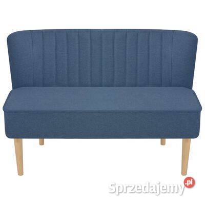 vidaXL Sofa 117x555x77 niebieski materiał244072 Warszawa