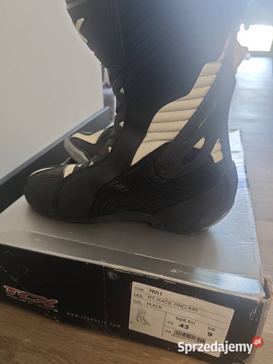 Buty motocyklowe Tcx Rt race Staszów