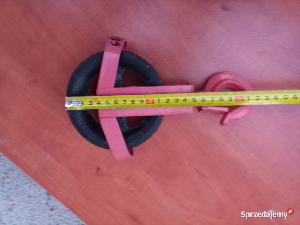 Rolka do wyciągu z hakiem 125mm 500 LINOTECH Bydgoszcz sprzedam