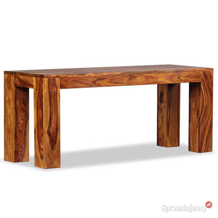 Ława lite drewno sheesham 110 x 35 x 45 WM244352 Meble do przedpokoju Warszawa