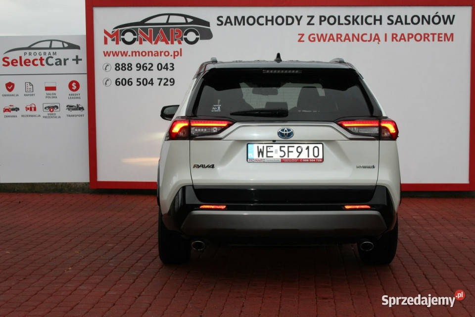 Toyota RAV4 SELECTION 25 HYBRID Salon Serwis ASO kujawsko-pomorskie Włocławek