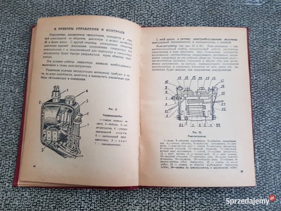 Stara Unikatowa Instrukcja Obsługi MOTOCYKLA Wrocław