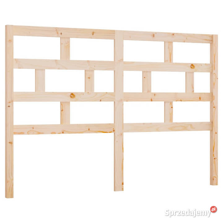Wezgłowie łóżka 166x4x100 lite drewno sosnowe sprzedam