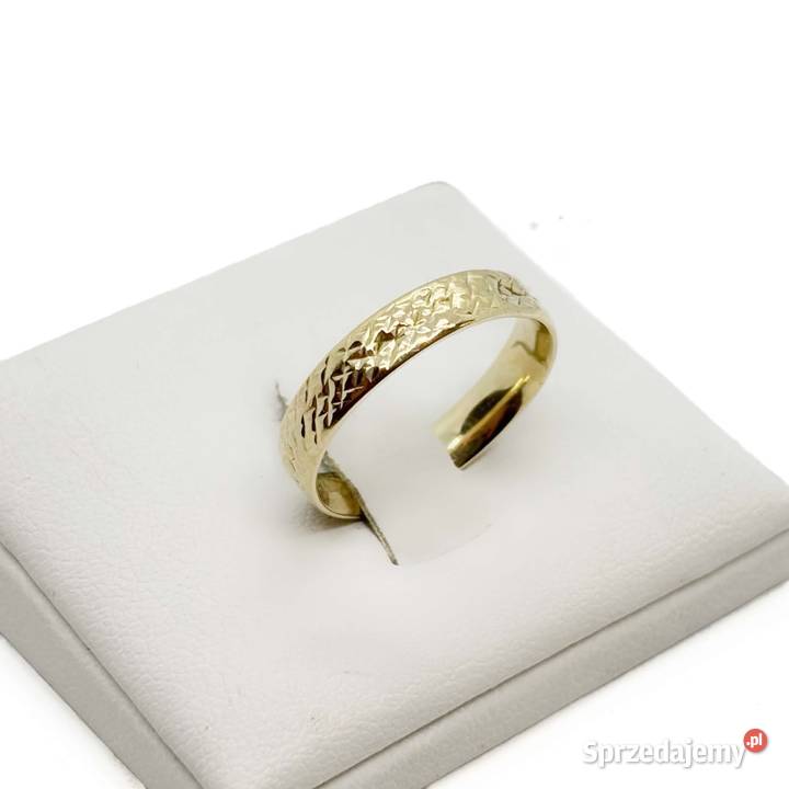 Złota Obrączka Próby 585 088g Rozmiar 13 Elbląg