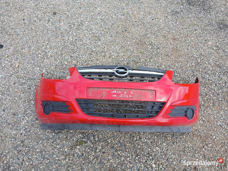 Zderzak przedni kompletny Opel Corsa D IV EU lak osobowe Radłów sprzedam