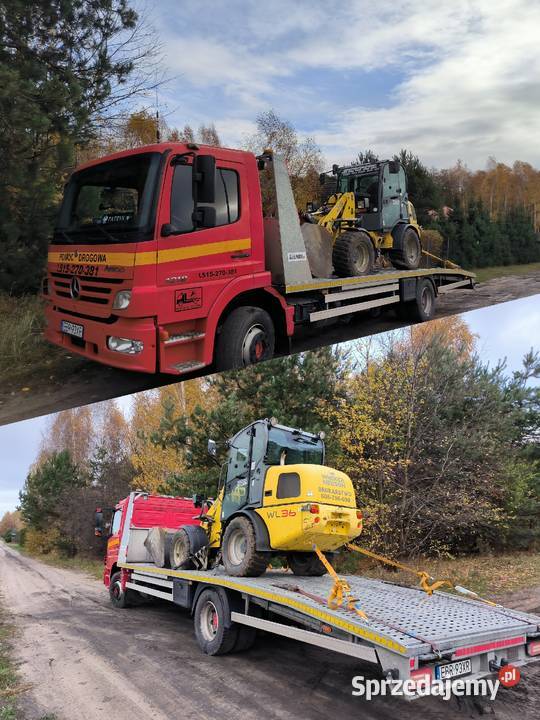 Holowanie Pomoc drogowa Autolaweta Laweta Brzeziny