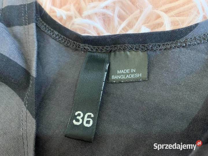 Sukienka dopasowana w paski HM NOWA podkarpackie Jasło