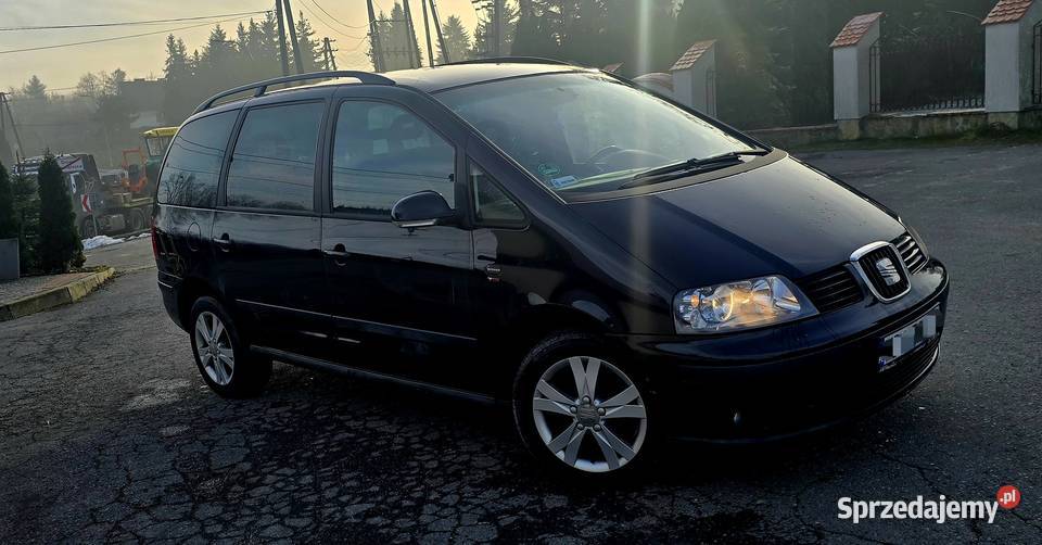 Seat Alhambra Lift 2010r Serwis 7K Zadbany diesel małopolskie Bochnia