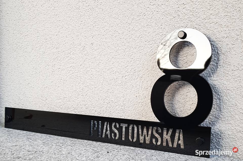 Tabliczka adresowa numer domu ulica Pozostałe Częstochowa
