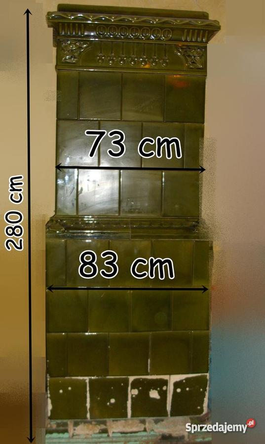 piec kaflowy poniemiecki Rzeszotary