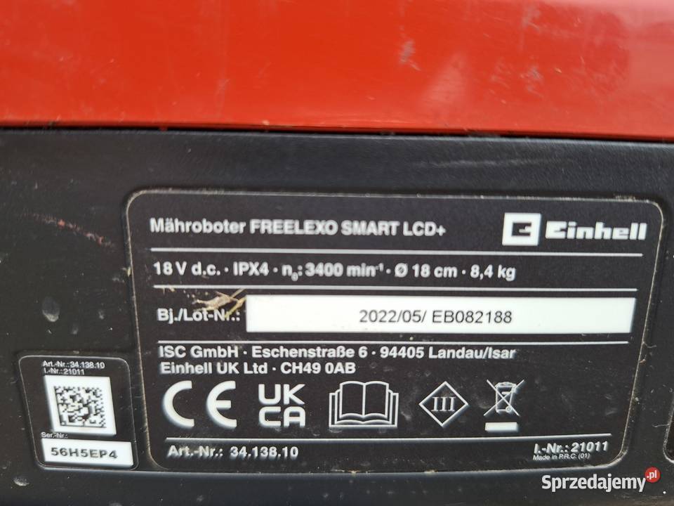 Einhell Robot koszący do trawy Freelexo SMART Giżycko