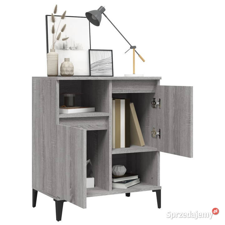 Komoda szary dąb sonoma 60x35x70 materiał sprzedam