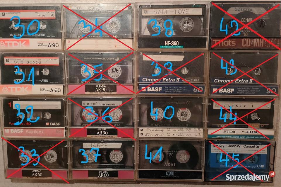 Kaseta Magnetofonowa 17 sztuk NOWA Bielsko-Biała sprzedam