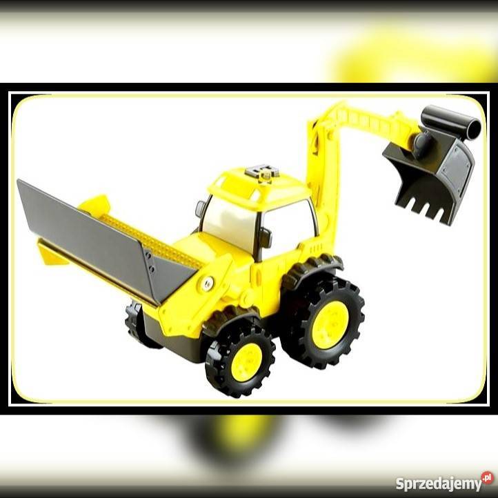 Fisher Bob Budowniczy Mówiąca Koparka Warszawa