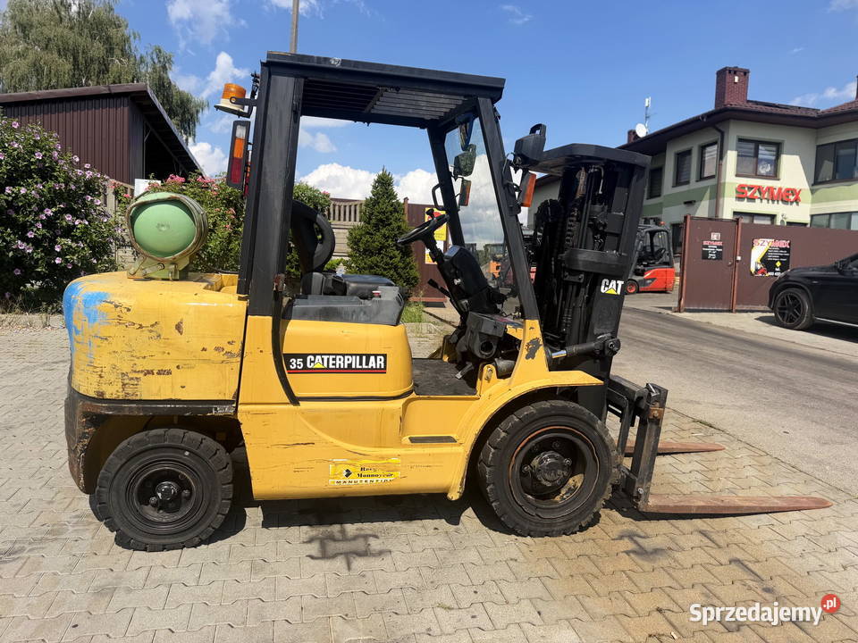 wózek widłowy Caterpillar GP35K 3500 Triplex Działoszyn