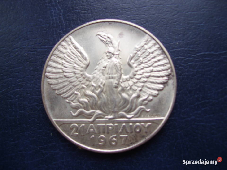 Stare monety 100 drachm 1970 Grecja srebro Lesko sprzedam