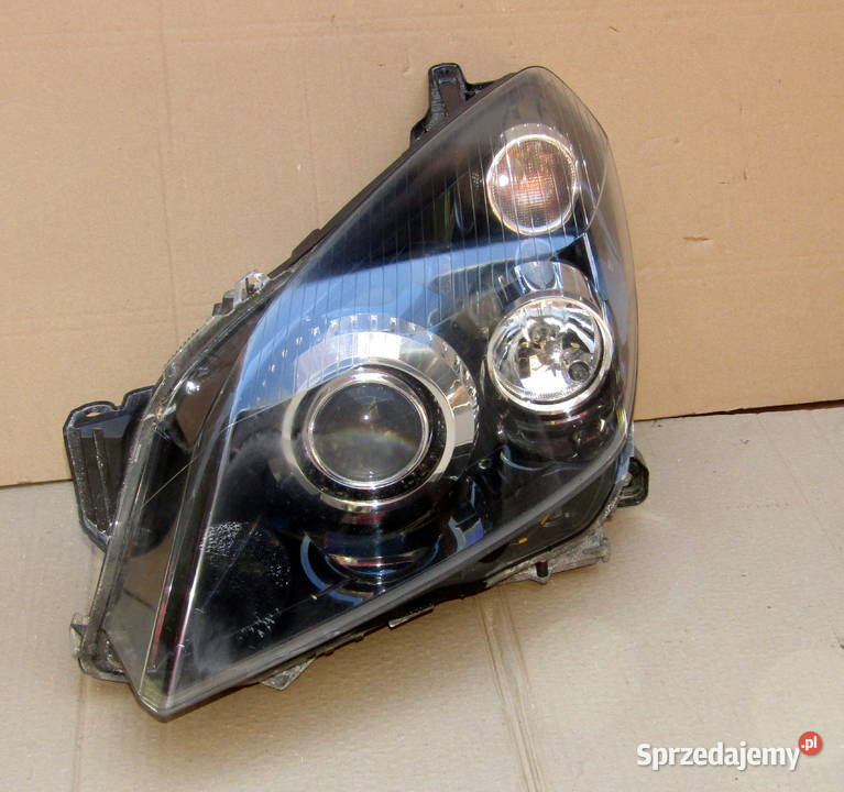 LAMPA PRZEDNIA LEWA OPEL ASTRA H KSENON osobowe łódzkie Mysłaków sprzedam