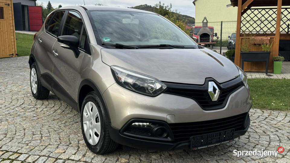 Renault Captur 09 Turbo 90 z Niemiec Nawigacja wielofunkcyjna kierownica Strzegom