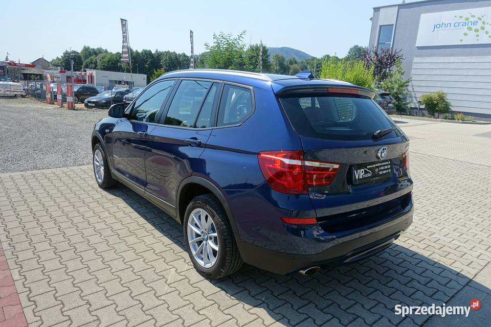 BMW X3 20D 190 LIFT SKÓRA BIXENON SALON POLSKA kurtyny powietrzne Buczkowice