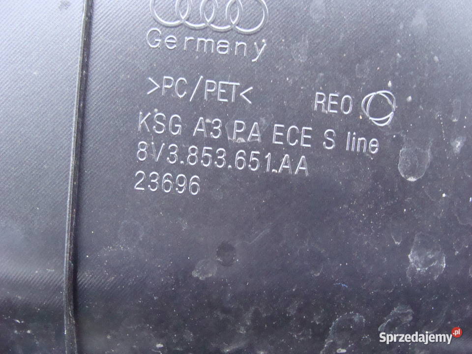AUDI A3 LIFT GRILL ATRAPA CHŁODNICY 8V3853651AA zachodniopomorskie Goleniów