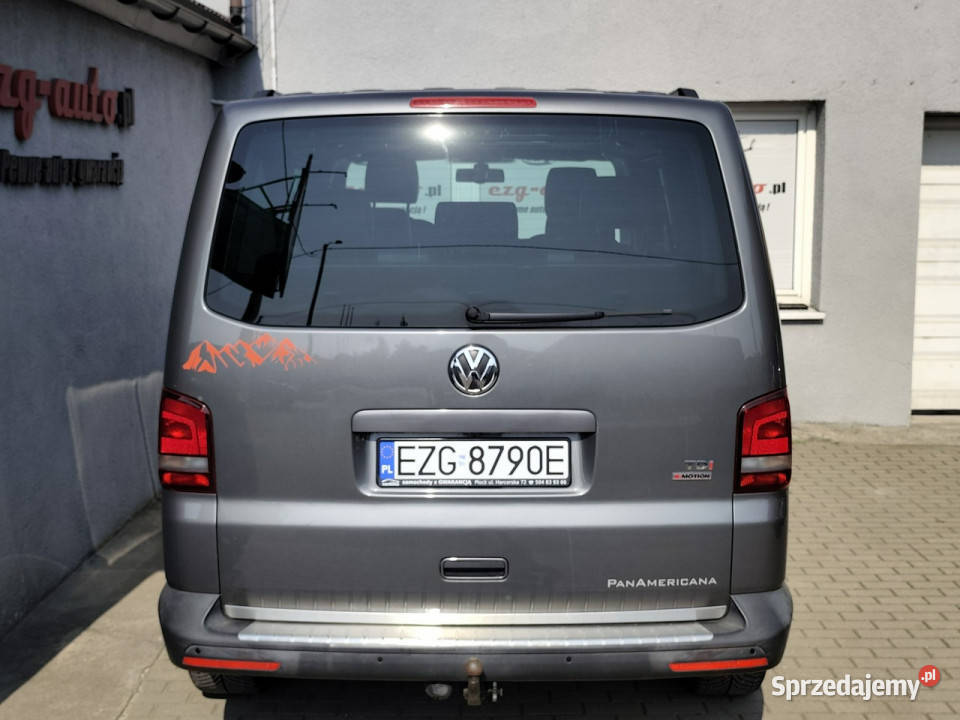 Volkswagen Multivan PAN AMERICANA doinwestowany nawigacja Zgierz
