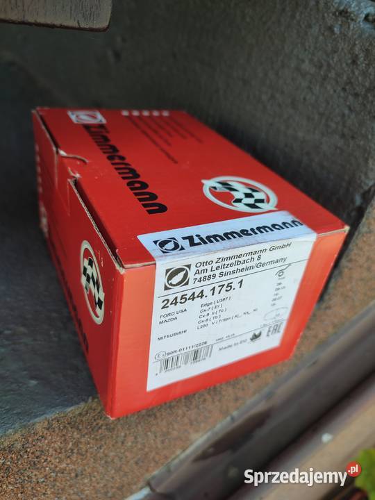 Klocki hamulcowe zimmermann 245441751 Garwolin sprzedam