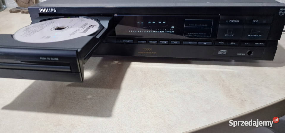Philips odtwarzacz kompaktowy CD 604 player