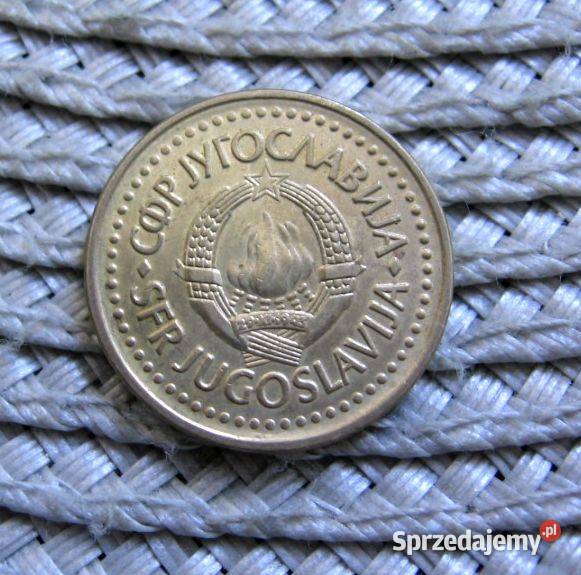 Jugosławia 1 Dinar 1986r Kalisz