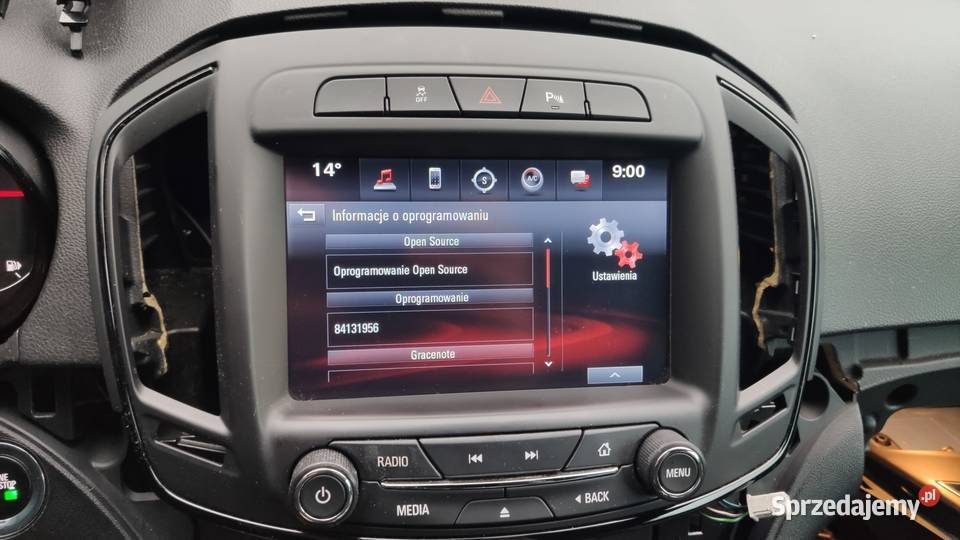 OPEL INSIGNIA LIFT POLIFT WYŚWIETLACZ EKRAN Bytom sprzedam