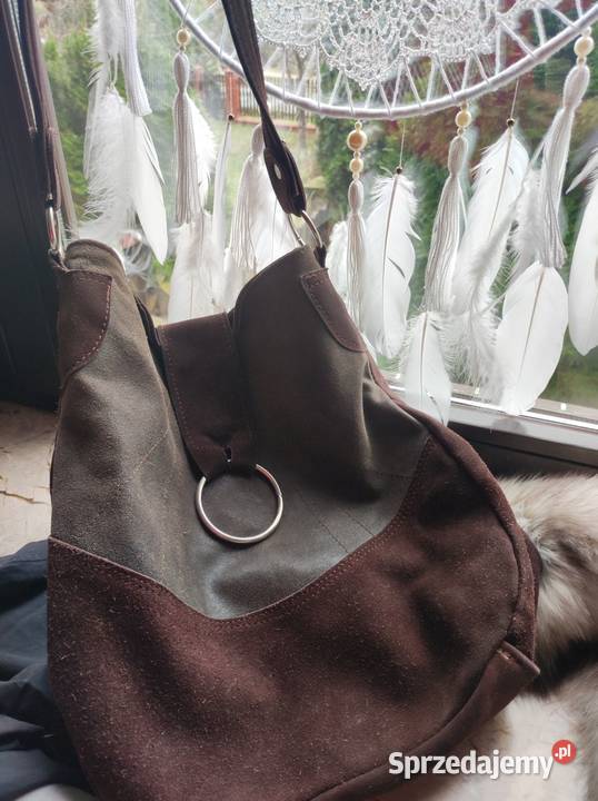 torba włoska torebka vintage retro prawdziwa Kielce