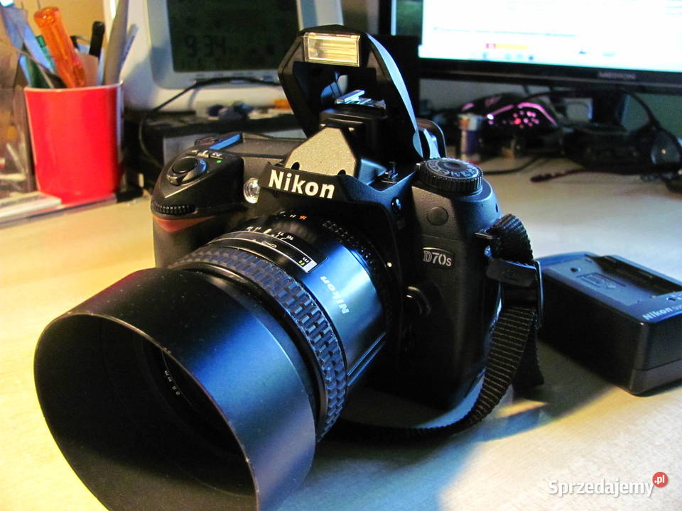 Aparat Nikon D70S ładowarka czytaj opis Łódź sprzedam
