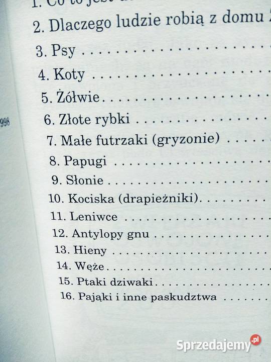 wytrzymać z domowym zoo poradnik mazowieckie Warszawa sprzedam