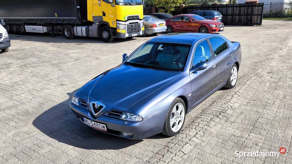 Alfa Romeo 166 30 v6 Rok produkcji 1999 Nieporęt