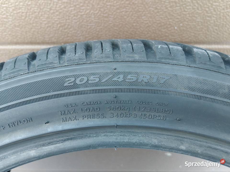 Opony Hankook Kinegry 4s 20545 R17 łódzkie Sieradz sprzedam