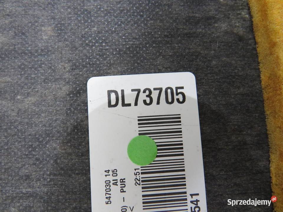 PÓŁKA BAGAŻNIKA TYŁ TYLNA BMW 6 F13 DL73705 sprzedam