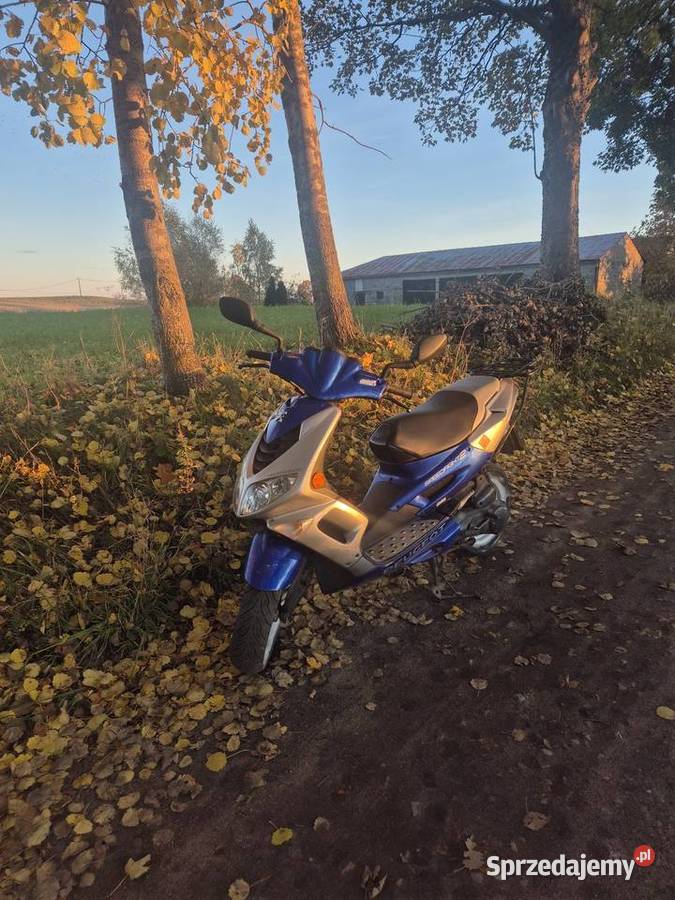 Peugeot speedfight 2 AC sprzedaz zamina niebieski Nowa Karczma