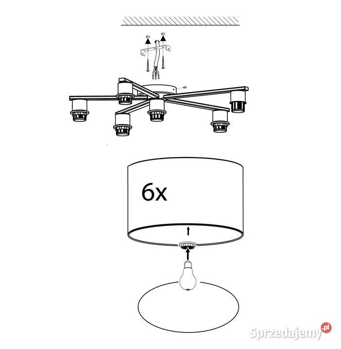 PASTORE lampa sufitowa