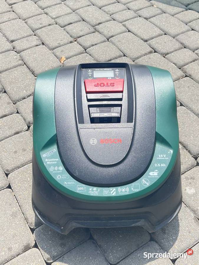 Robot koszący BOSCH Indego S 500 sterowanie WiFi
