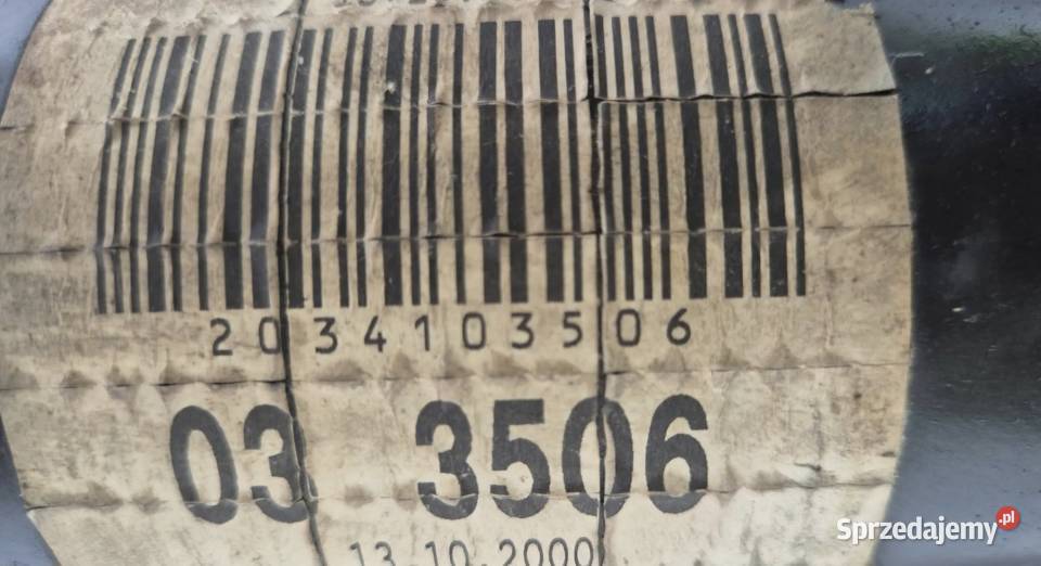 WAŁ NAPĘDOWY MERCEDES BENZ W203 C KLASA 20 B