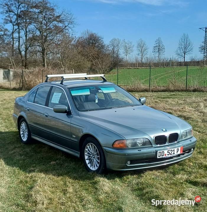 Bmw e39 polift 2001r 20d 136 oryginał stan reflektory ksenonowe dolnośląskie Świdnica